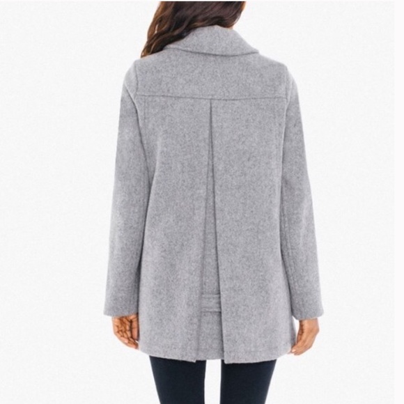 American Apparel Audrey Wool Coat - Picture 2 of 3